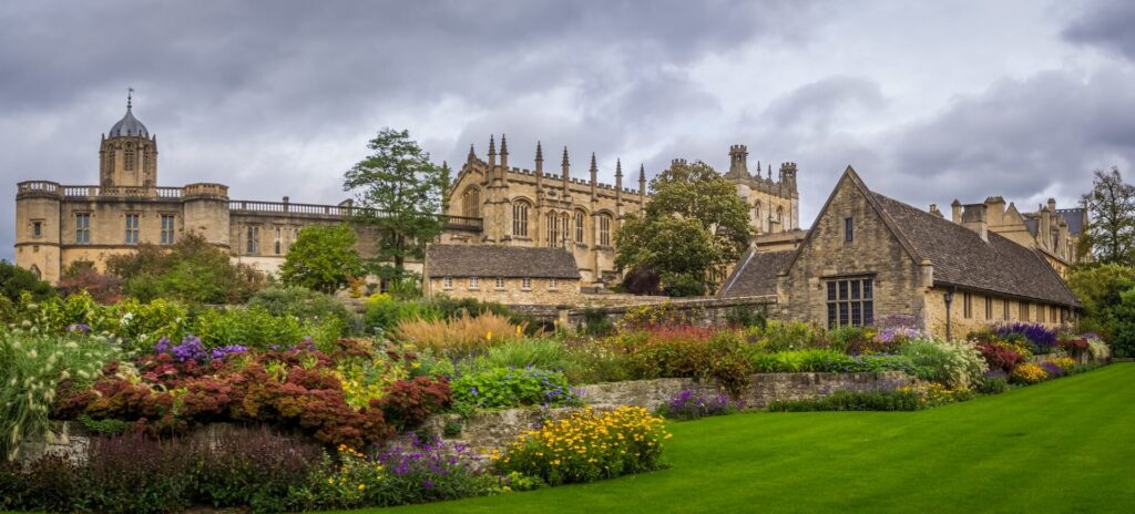 Oxford Christ Church on a summer day